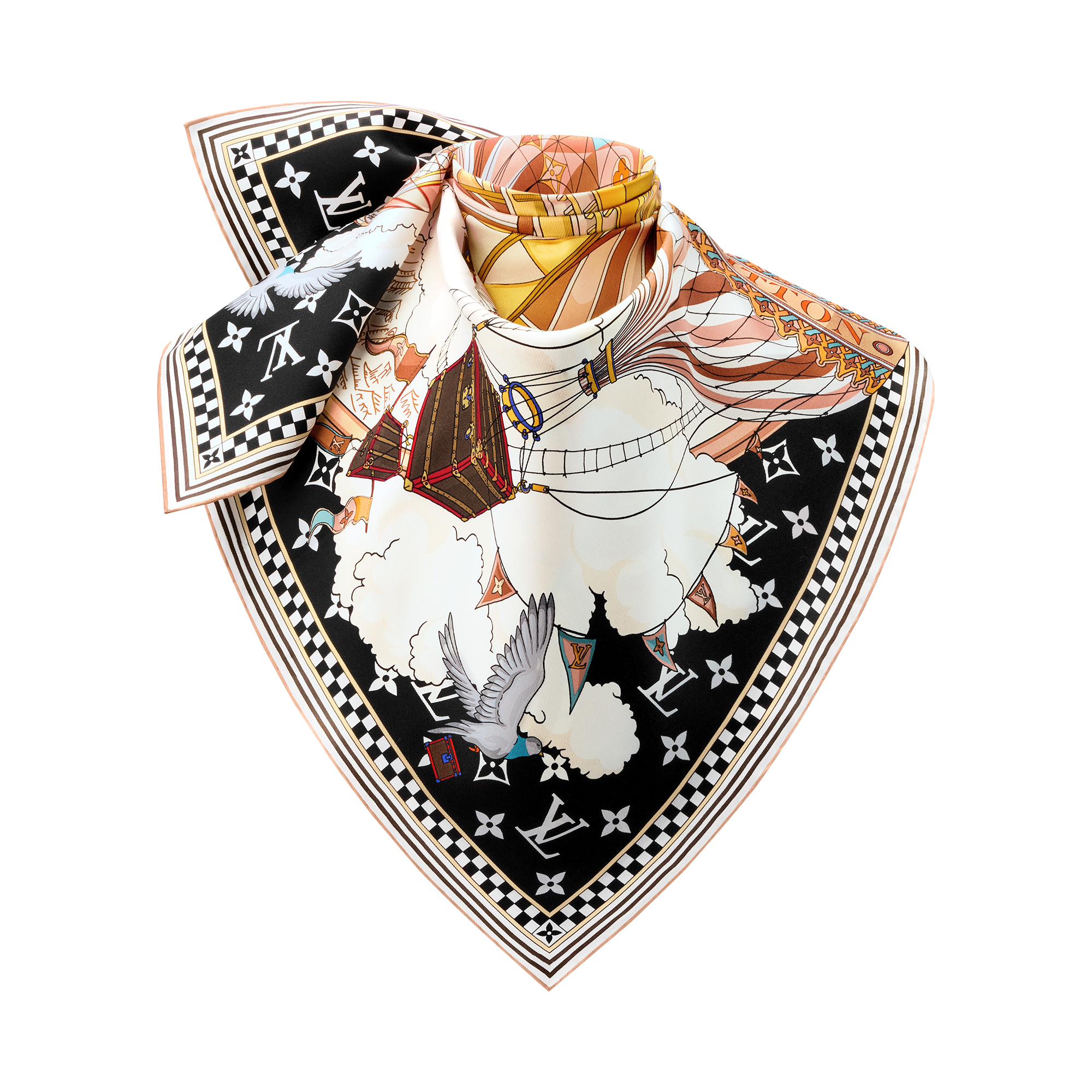 From The Cloud Square 90 S00 - Women - Accessories | LOUIS VUITTON ®